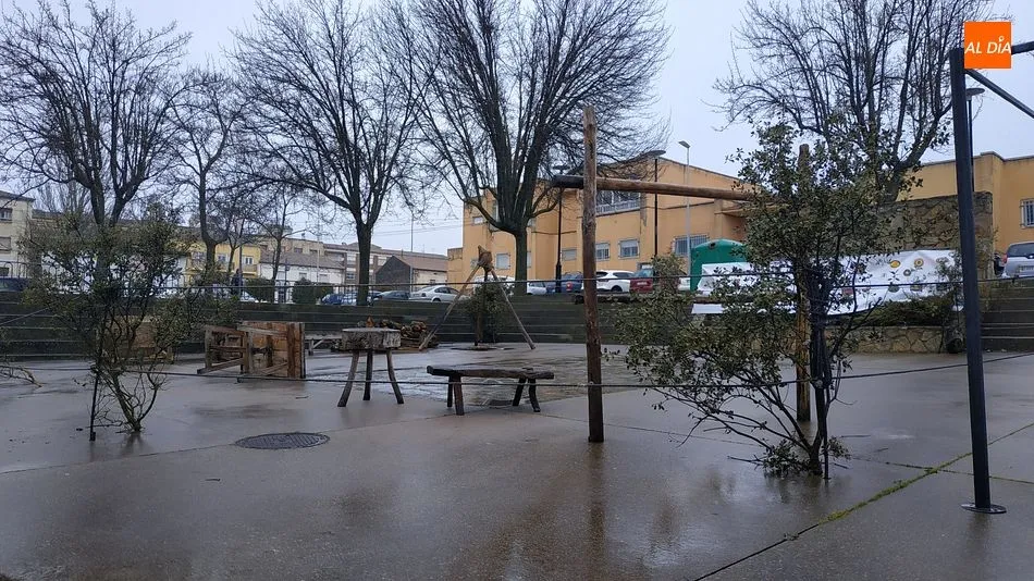 La plaza de Castilla y León ya está lista para el inicio de la matanza 2020