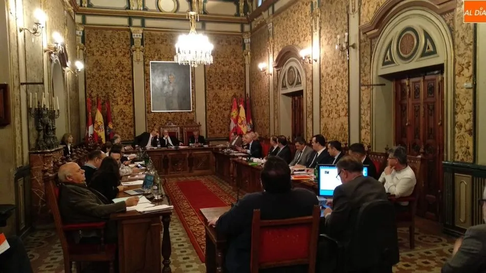 Instante del debate plenario