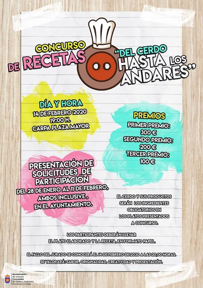 Foto 2 - &lsquo;Del cerdo hasta los andares&rsquo;, nuevo concurso gastron&oacute;mico en Guijuelo