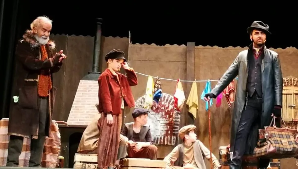 Uno de los momentos de la representación de Olives Twist, el musical / COLECTIVO TEATRO TELAR