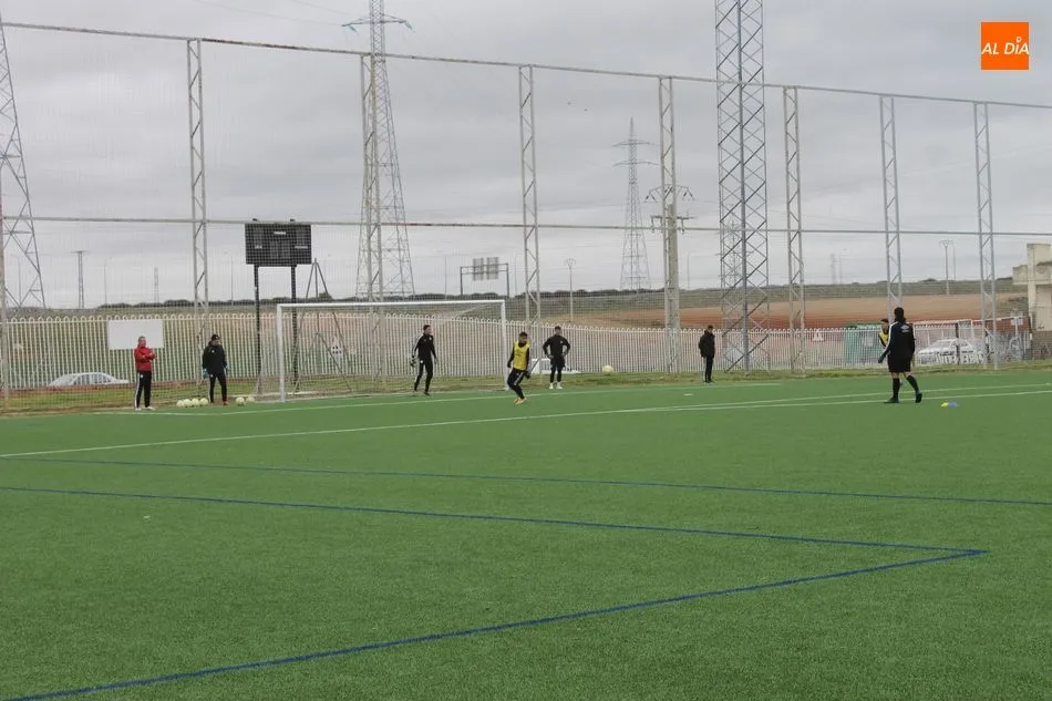 Foto 4 - El Salamanca UDS prepara el partido con el Bilbao Athletic sin Jehu, Serrano y Ubis
