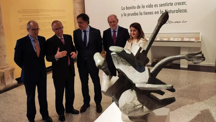 Foto 2 - La Sala de Santo Domingo muestra m&aacute;s de un centenar de obras de Venancio Blanco sobre la naturaleza