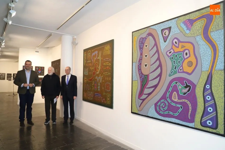 Foto 2 - &lsquo;Color y negro&rsquo;, 65 obras de Ramiro Tapia se exponen en la sala La Salina