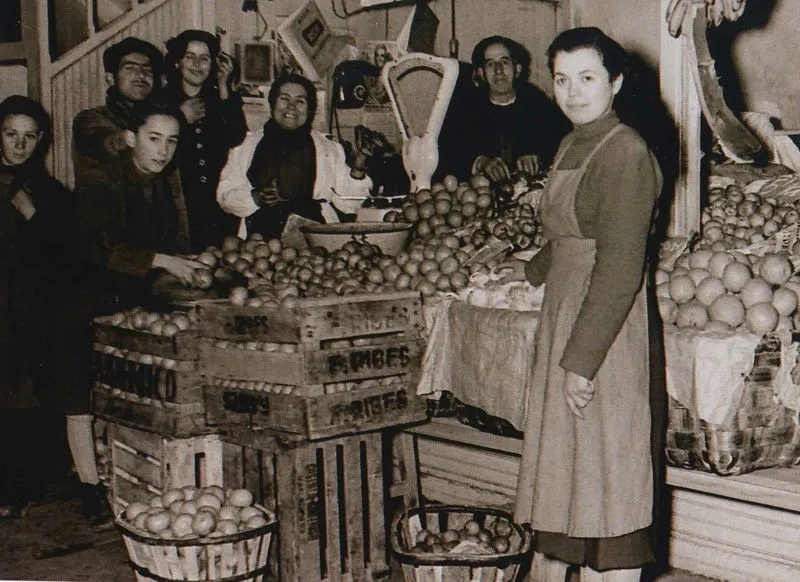 Foto 2 - El Mercado Central de Abastos en 1963