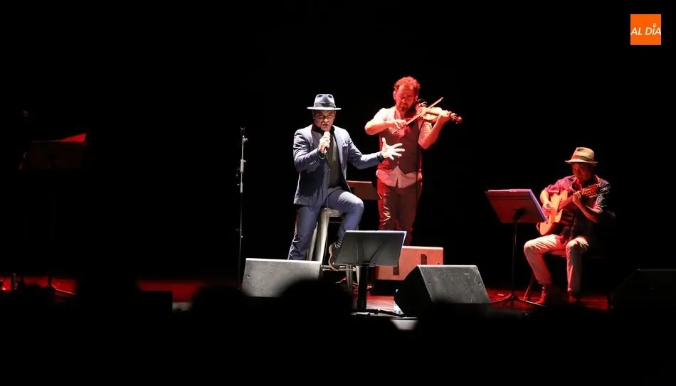 Zenet en una actuación anterior, en el CAEM de Salamanca