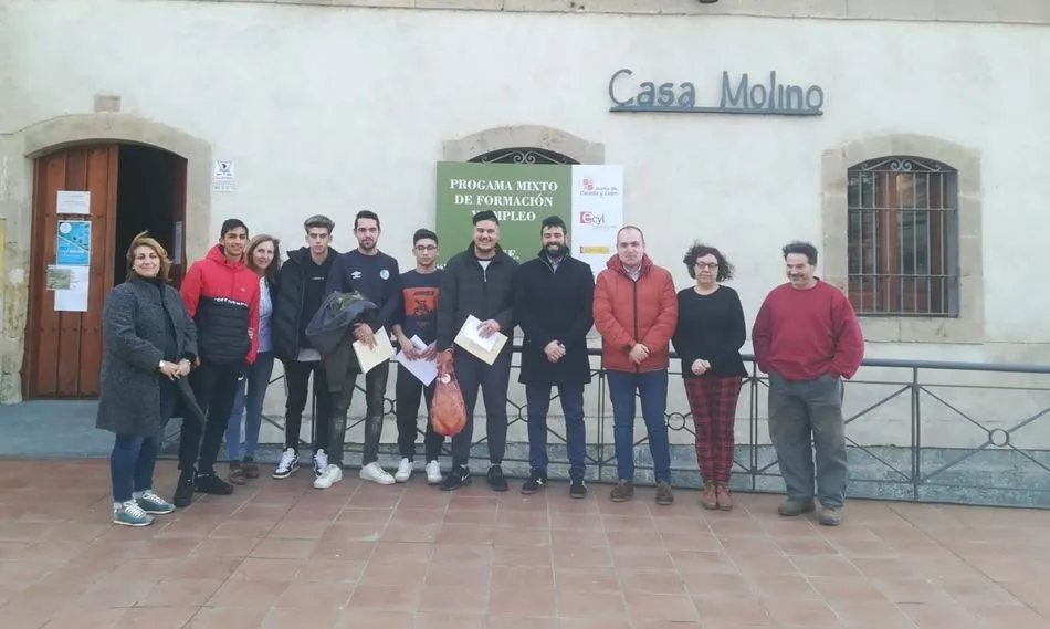 Foto 3 - Finaliza Alarife Castillo, el programa de formaci&oacute;n y empleo encaminado a rehabilitar la antigua...