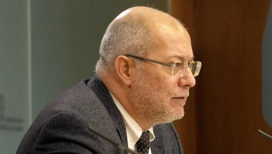 El vicepresidente de la Junta, Francisco Igea, en una rueda de prensa anterior. Foto de archivo de EP