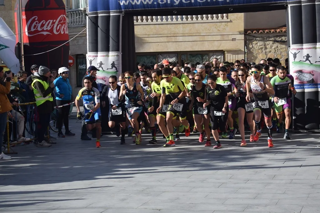 Foto 11 - El I Duatl&oacute;n Cross de Villamayor corona a Antonio Cerezo y Sonia S&aacute;nchez como vencedores
