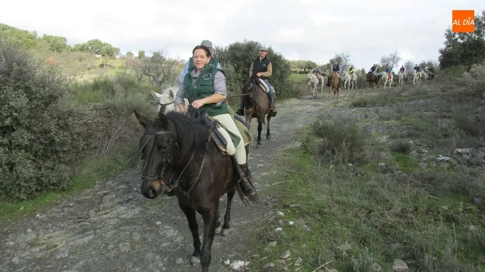 Los participantes pudieron observar algunos de los lugares más bellos de las arribes de Vilvestre / REYCONET.NET