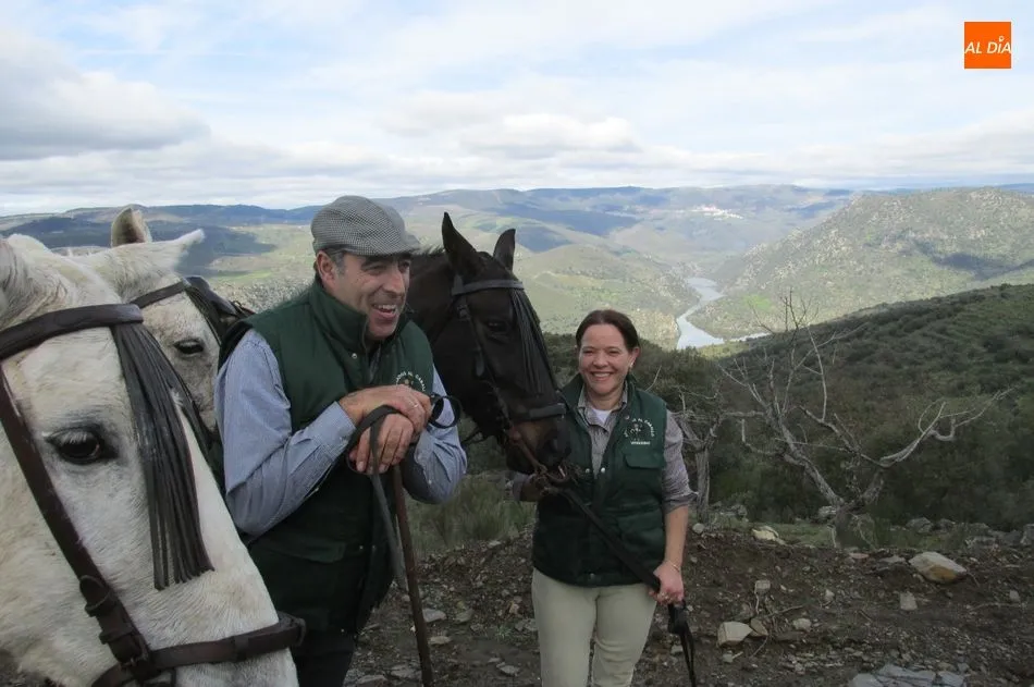 Foto 5 - El colectivo Aficionados al caballo realiza una ruta por las arribes de Vilvestre  