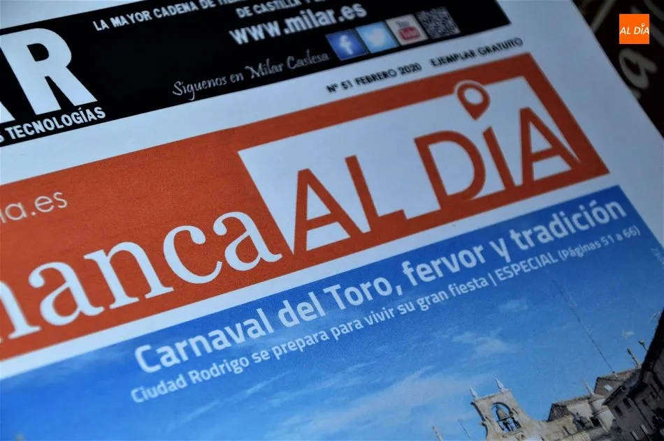 Este martes sale a la calle el número de febrero de SALAMANCA AL DÍA con el Carnaval del Toro...