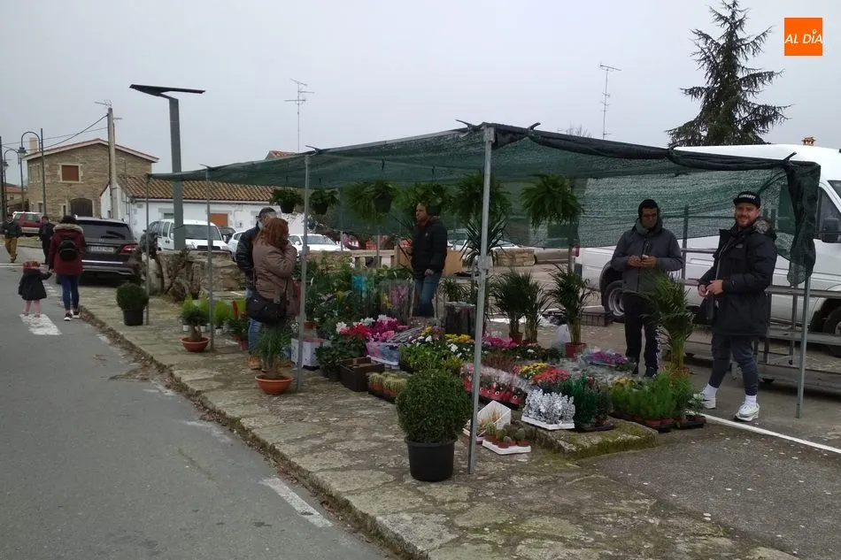 Foto 3 - La buena temperatura anima la afluencia al mercadillo portugu&eacute;s de Trabanca en una fecha muy...