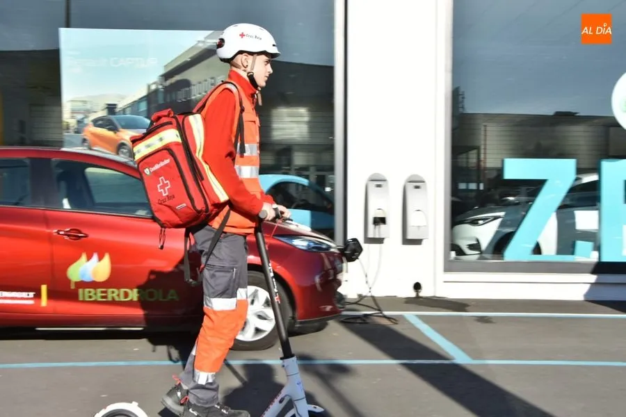 Foto 6 - Cruz Roja Salamanca estrena patinetes el&eacute;ctricos para mejorar sus atenciones sanitarias