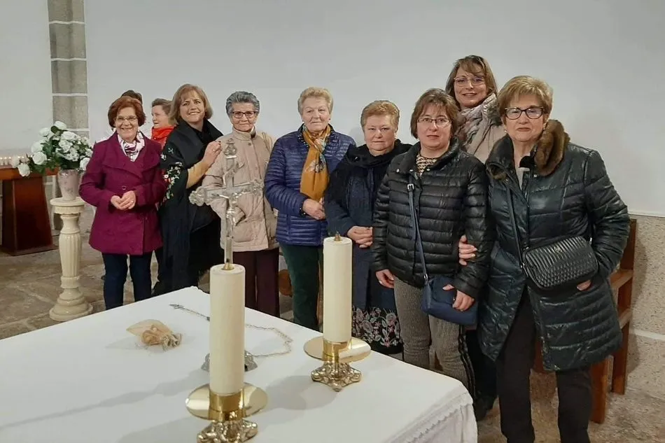Foto 2 - Las mujeres de Vilvestre, las primeras en celebrar Santa &Aacute;gueda  