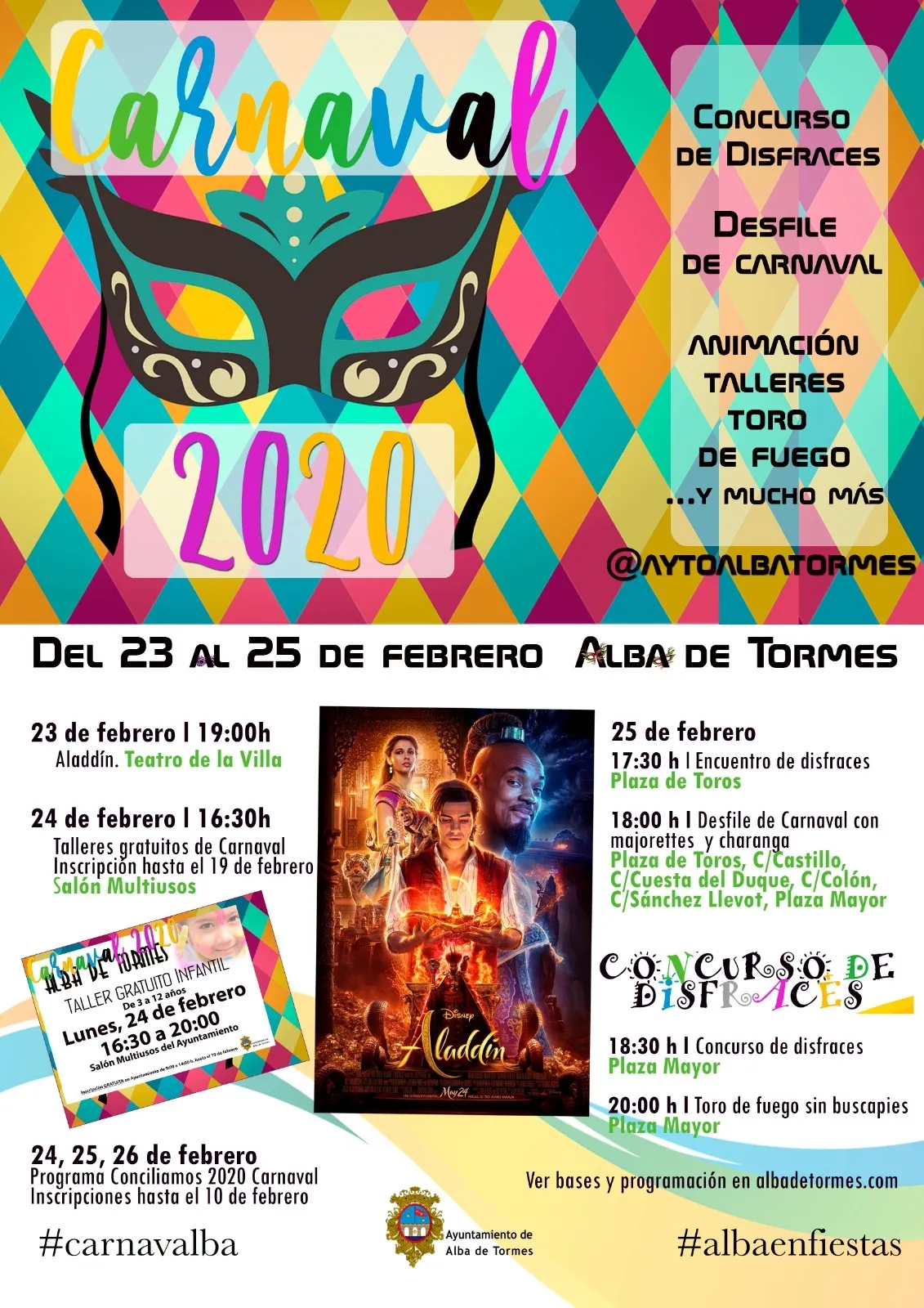 Foto 2 - El desfile y el concurso de disfraces, puntos fuertes en la programaci&oacute;n del Carnaval de Alba de...