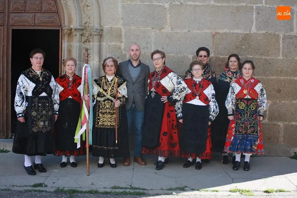 Las águedas mandan en Tamames. Foto: Ayto. de Tamames