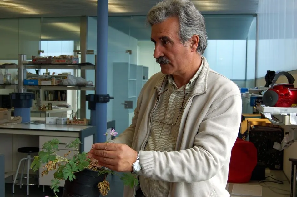 El director del Banco, José Sánchez, en las instalaciones