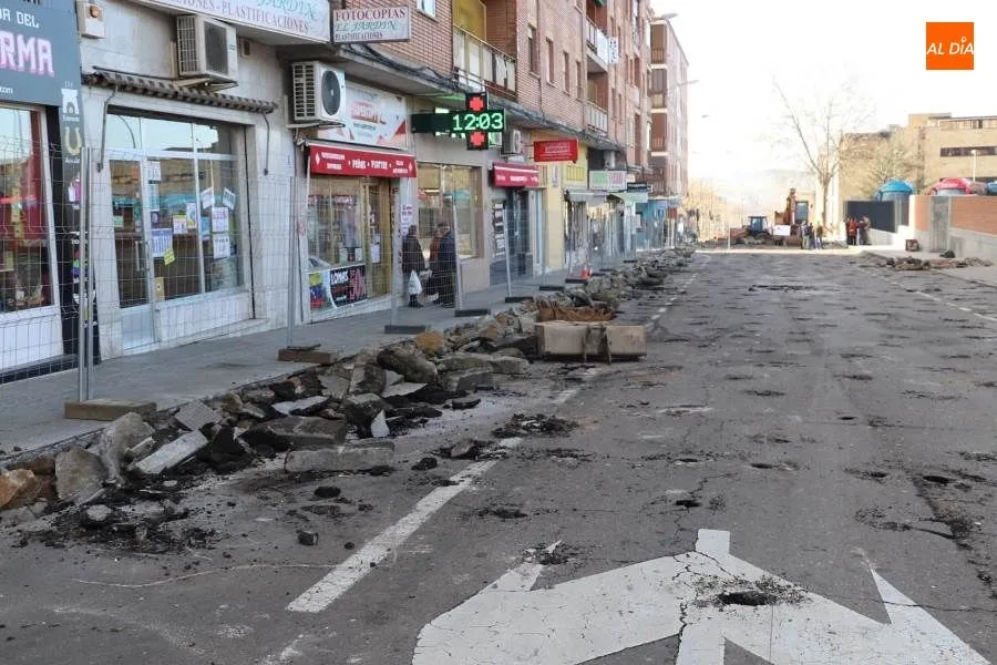 Foto 2 - Inversi&oacute;n de 166.000 euros en la calle La Alberca para facilitar el acceso a la estaci&oacute;n de...