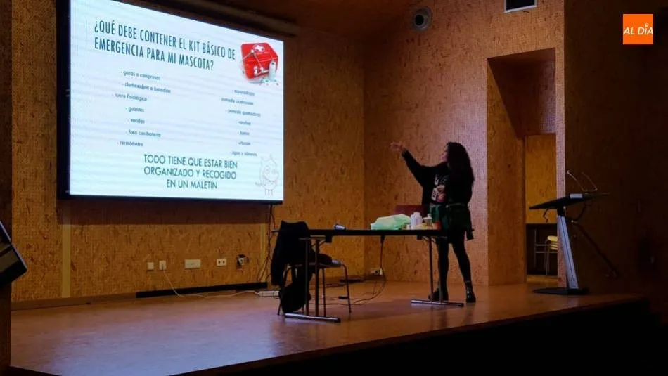 Oficina de Bienestar Animal, en una imagen de un taller anterior