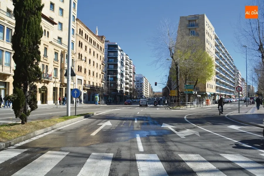Imagen tomada en el Paseo de la Estación de Salamanca (Foto: Lydia González)