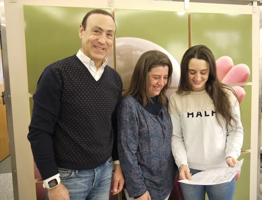Pedro Samuel Martin y Alba Hernández en la presentación de  la programación.