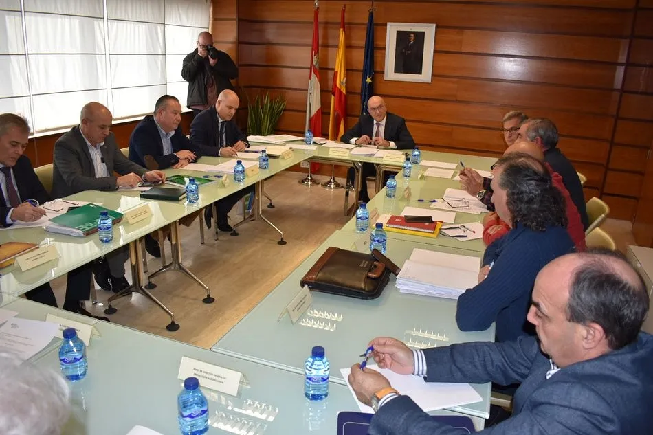 Imagen de la reunión del Consejo Agrario. Foto: Junta de Castilla y León