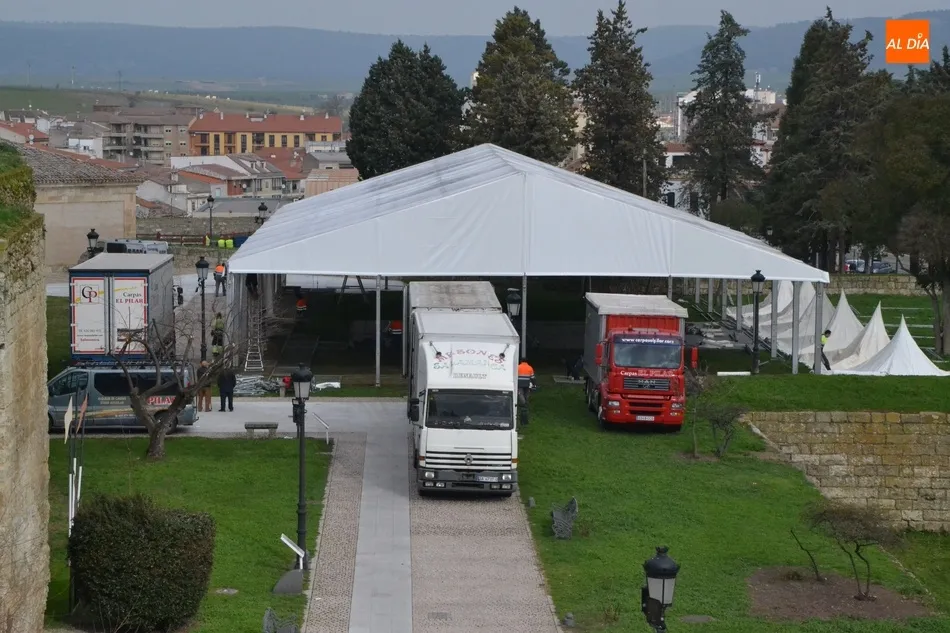 Foto 8 - La carpa del Paseo Fernando Arrabal cambia de orientaci&oacute;n  