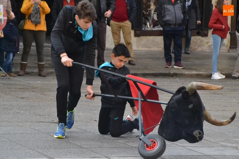 Foto 10 - La Escuela de Tauromaquia brinda los primeros lances en la Plaza Mayor del Carnaval 2020  