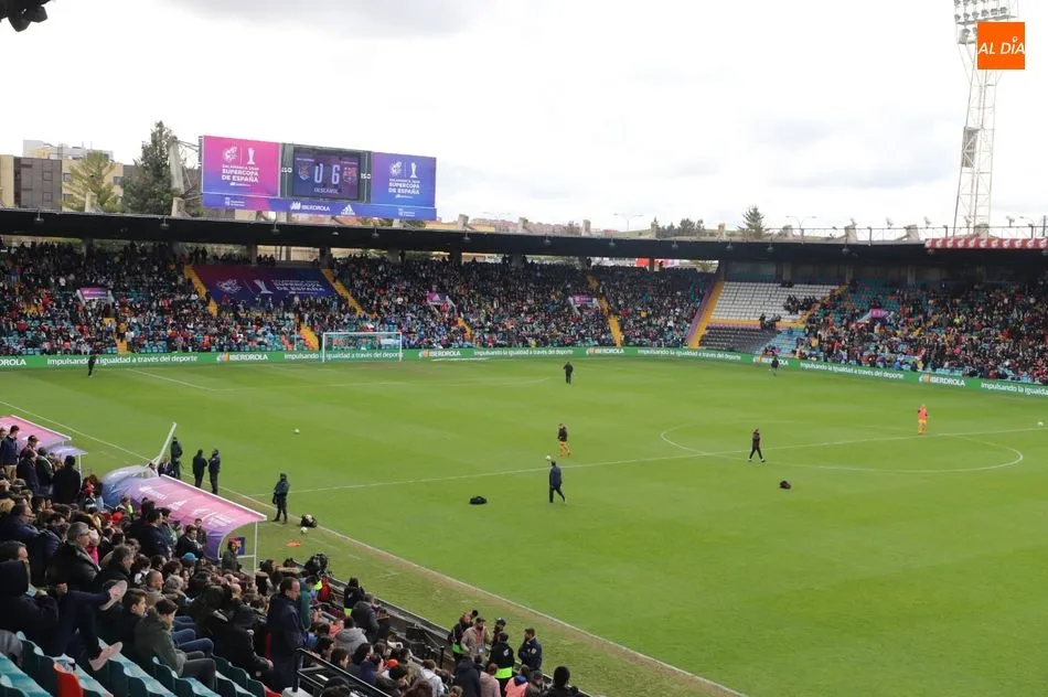 El Helmántico, durante la final / Lydia González