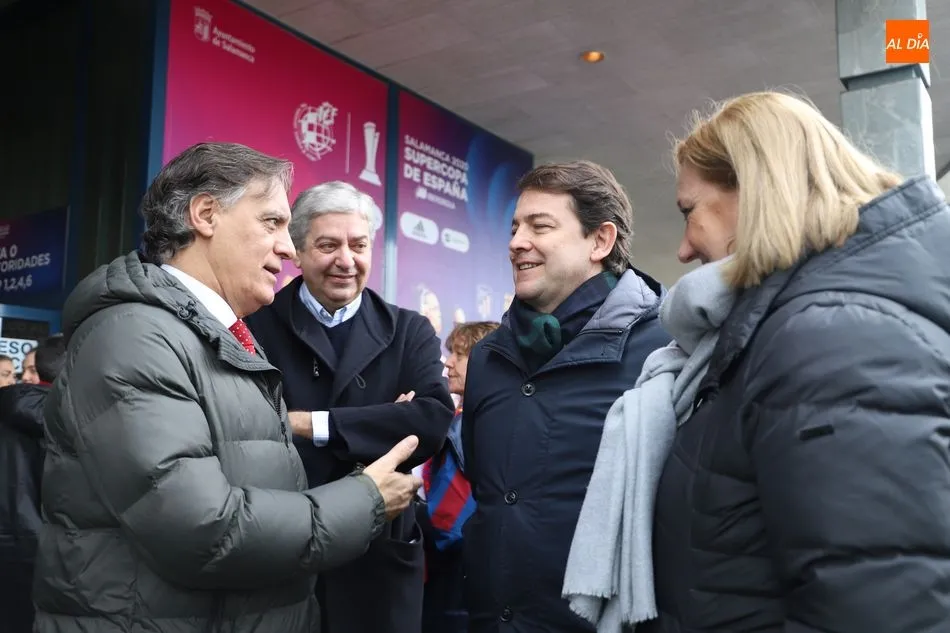 Foto 10 - Rubiales, Carbayo y Ma&ntilde;ueco, entre las personalidades m&aacute;s destacadas de la final de la Supercopa