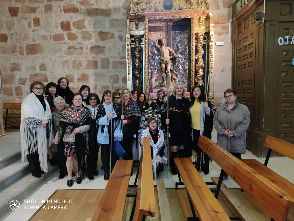 Foto 5 - Las mujeres de Villoruela celebran Santa &Aacute;gueda