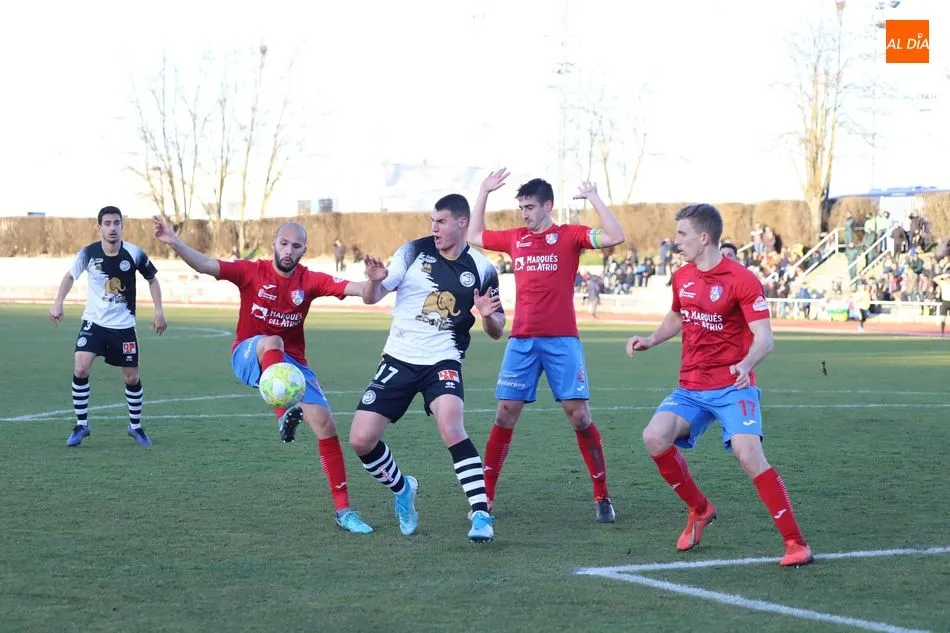 Unionistas peleó duro pero no paso del empate frente al Calahorra el pasado sábado