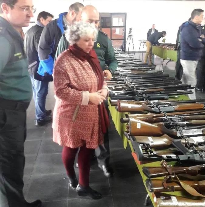Foto 2 - La Guardia Civil de Salamanca subastar&aacute; m&aacute;s de 400 armas el 17 de febrero