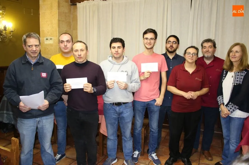 Acto de entrega de premios en el Restaurante Doña Matea