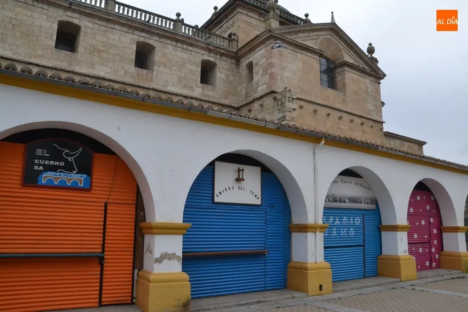 La Plazuela del Buen Alcalde ya luce su habitual colorido carnavalero  