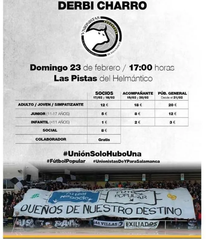 Foto 2 - Las entradas del derbi entre Unionistas y Salamanca UDS a la venta a partir del lunes 17