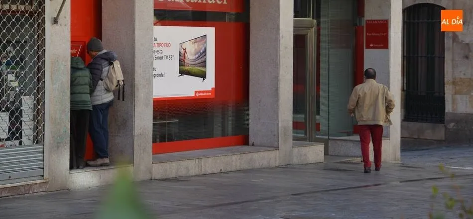 Imagen de archivo de una entidad financiera