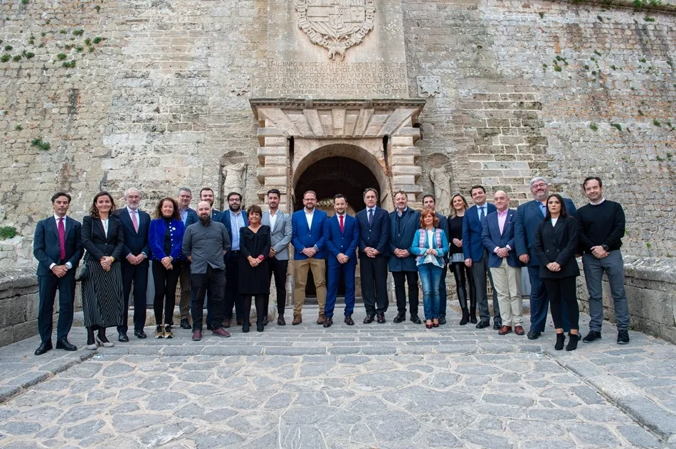 Imagen de archivo de una reunión de representantes de Ciudades Patrimonio
