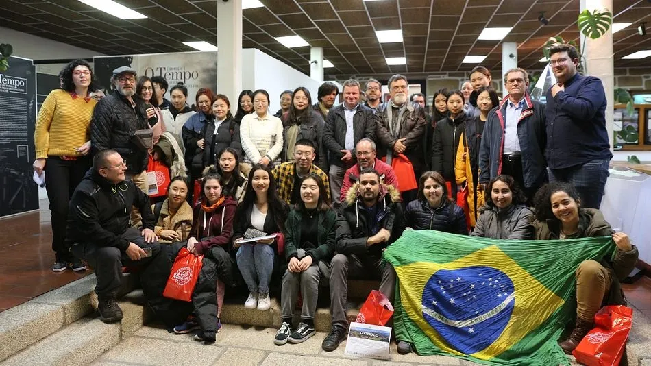 Alumnos del Máster en Antropología Iberoamericana de la USAL en el Museo Municipal de Penamacor