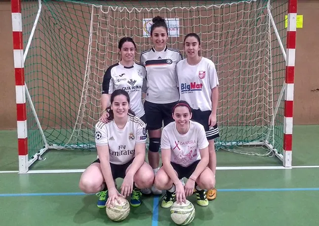 Un equipo femenino