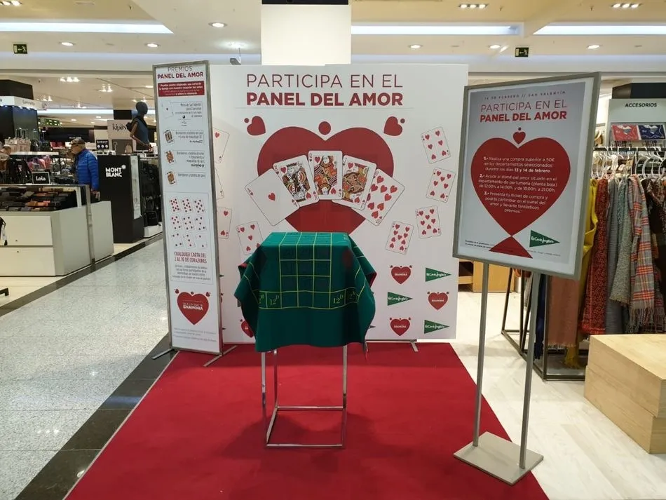 El Corte Inglés organiza concursos de San Valentín para que le digas lo que te enamora  