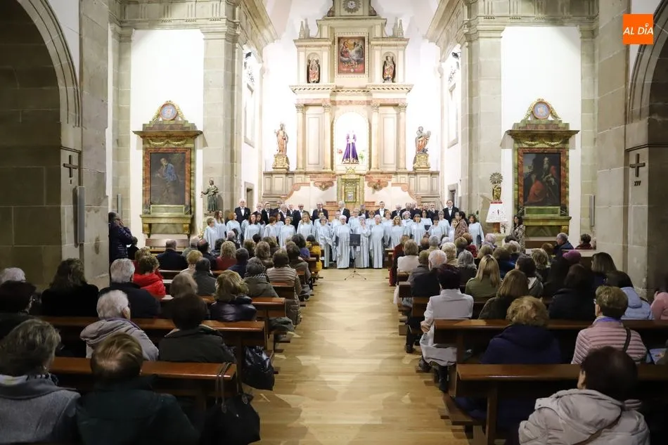 Foto 2 - El coro Francisco Salinas, con la Asociaci&oacute;n de Asperger Salamanca  