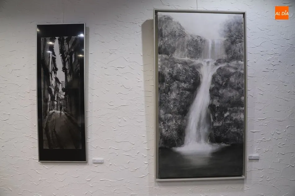 Foto 9 - La pintura de Shin Maruyama luce ya en la&nbsp;Galer&iacute;a Luis M&eacute;ndez Artesanos