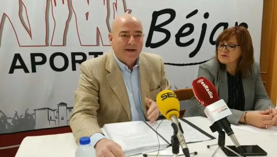 Rueda de Prensa del portavoz de TAB, Javier Garrido / FOTO: TÚ APORTAS