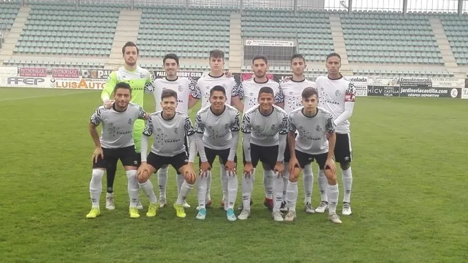 Once titular del Salamanca B ante el Palencia Cristo Atlético / Base UDS