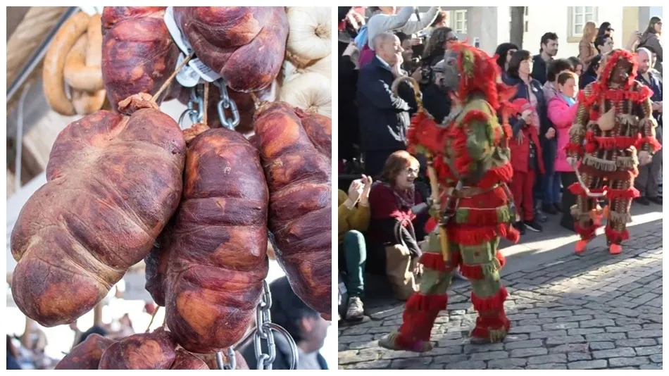 El botillo acompañado de casulas es la mejor receta para los días de Carnaval en Bragança
