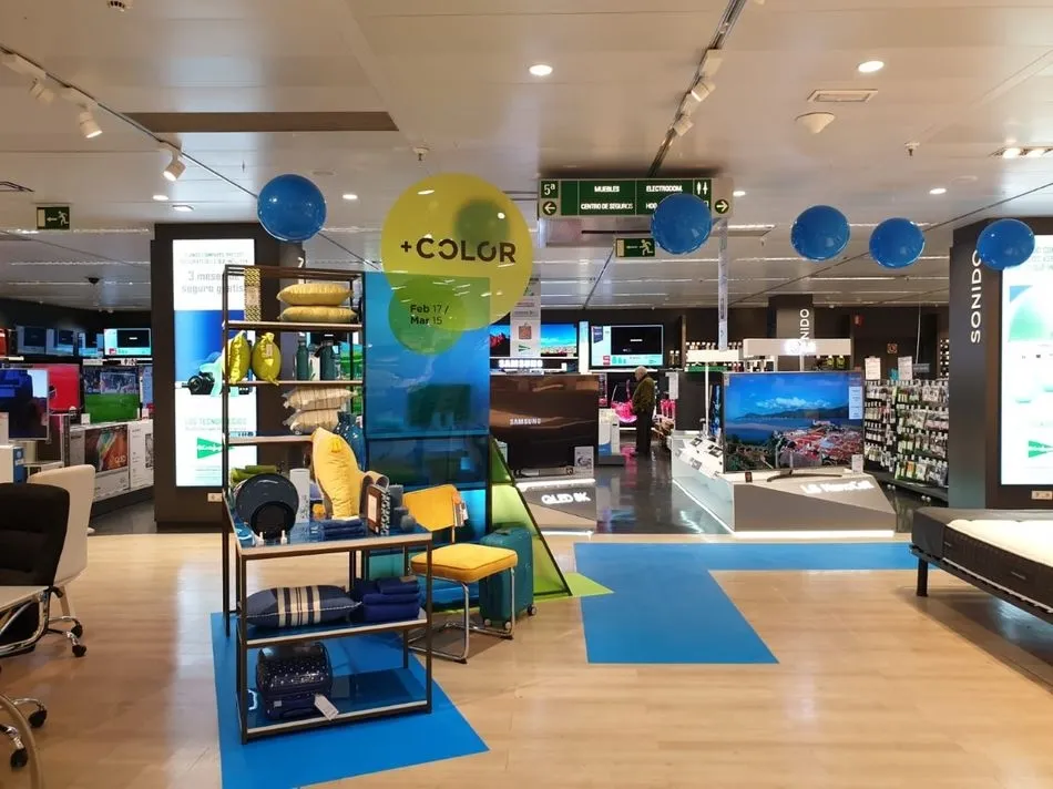 Foto 3 - El Corte Ingl&eacute;s se anticipa a la primavera inundando sus centros de color  