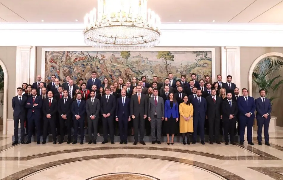 La AJE, en la audiencia del Rey a la patronal de los jóvenes empresarios  