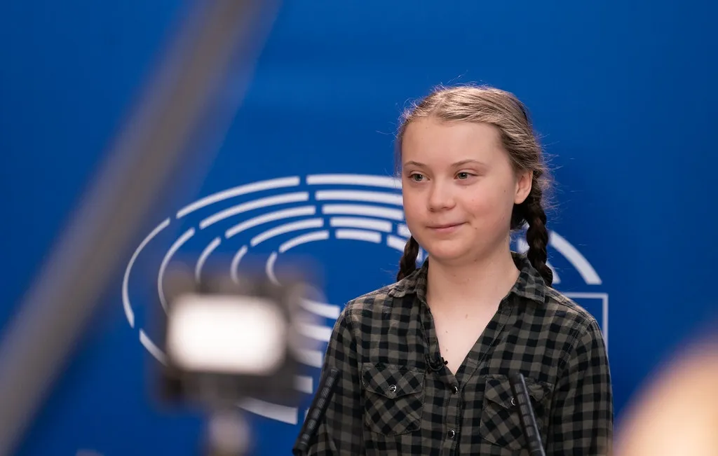 La joven activista Greta Thunberg, una de las personalidades con Asperger