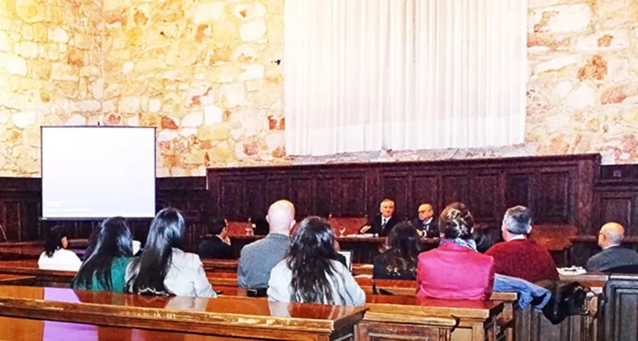 Presentación de este manual en la Universidad de Salamanca. Foto USAL